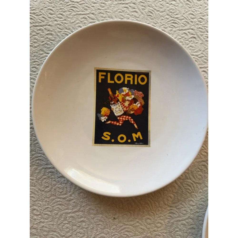 Vintage Cocktail by Pottery Barn SALAD PLATE 8